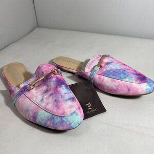 NEW- Size 10 Women's Musshoe Mules Slip on Shoes Pink Camouflage
